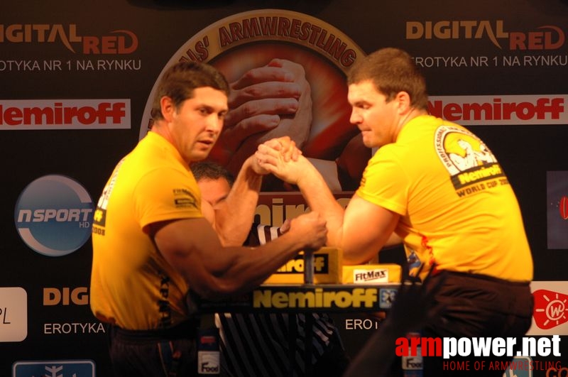 Nemiroff 2008 - Day 1 - Left hand # Siłowanie na ręce # Armwrestling # Armpower.net