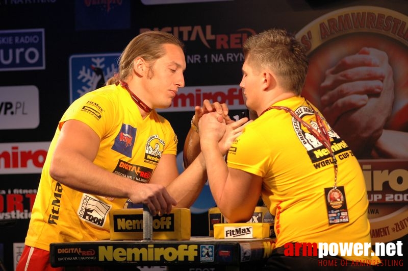 Nemiroff 2008 - Day 1 - Left hand # Armwrestling # Armpower.net