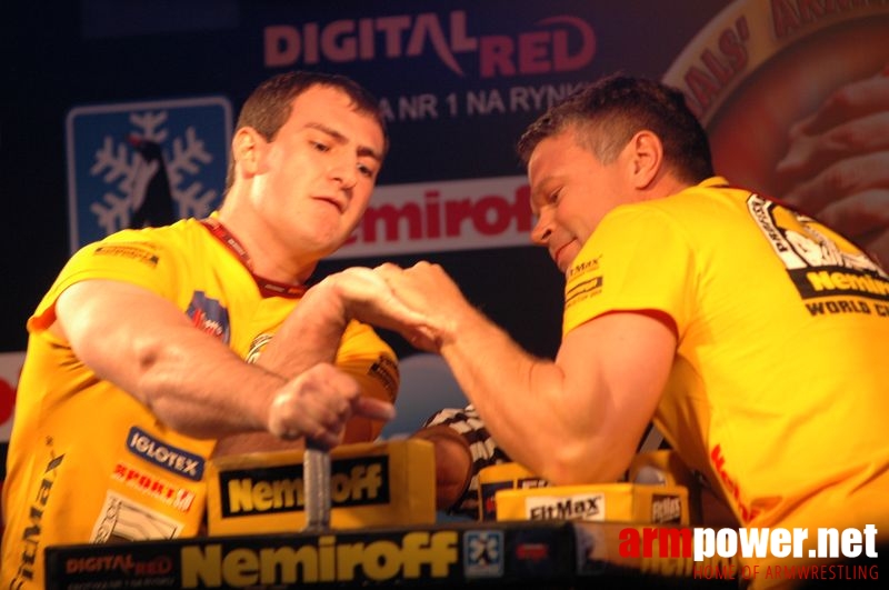 Nemiroff 2008 - Day 1 - Left hand # Siłowanie na ręce # Armwrestling # Armpower.net