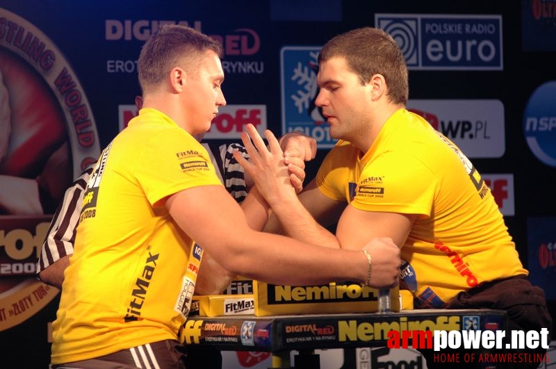 Nemiroff 2008 - Day 1 - Left hand # Armwrestling # Armpower.net