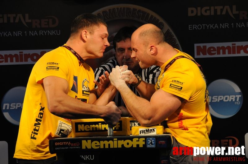 Nemiroff 2008 - Day 1 - Left hand # Siłowanie na ręce # Armwrestling # Armpower.net