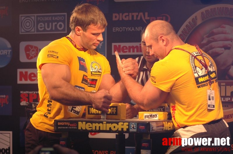 Nemiroff 2008 - Day 1 - Left hand # Armwrestling # Armpower.net