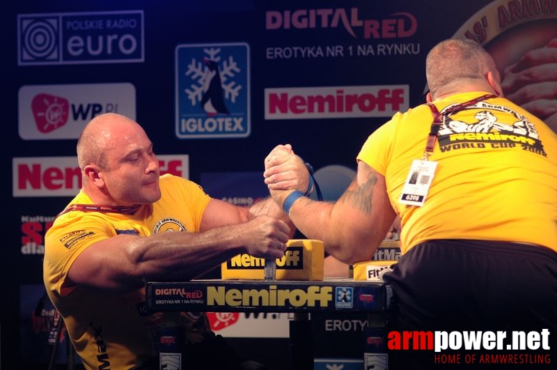 Nemiroff 2008 - Day 1 - Left hand # Siłowanie na ręce # Armwrestling # Armpower.net