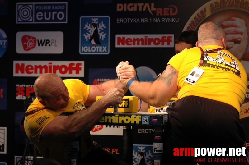 Nemiroff 2008 - Day 1 - Left hand # Siłowanie na ręce # Armwrestling # Armpower.net