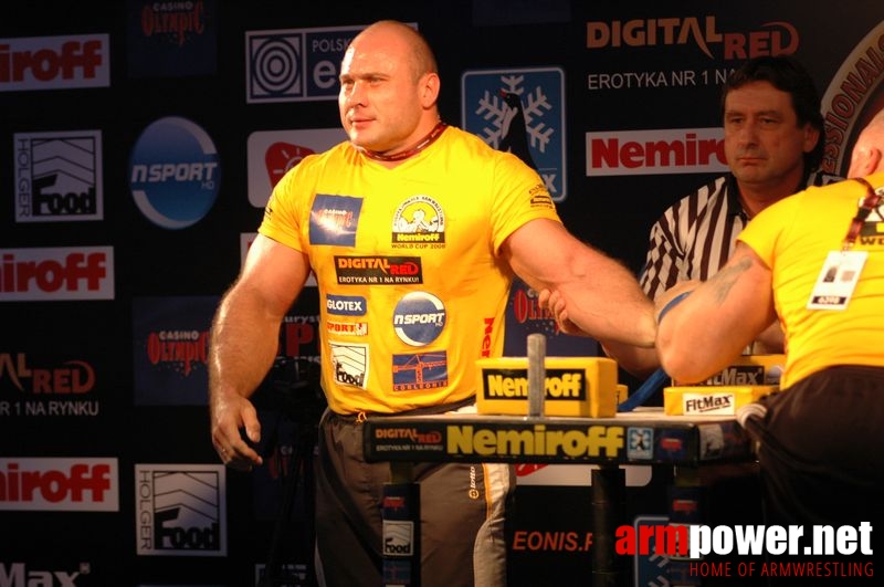 Nemiroff 2008 - Day 1 - Left hand # Siłowanie na ręce # Armwrestling # Armpower.net