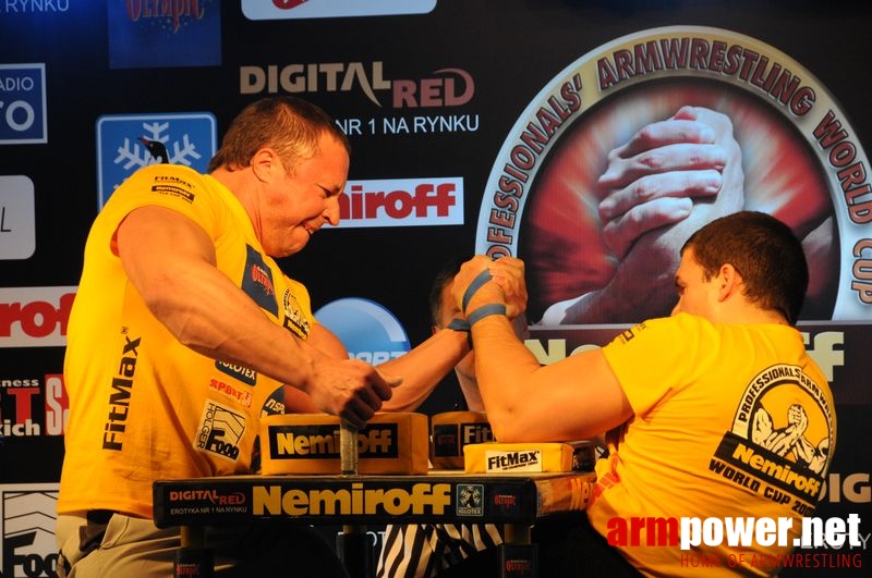 Nemiroff 2008 - Day 1 - Left hand # Siłowanie na ręce # Armwrestling # Armpower.net