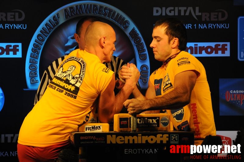 Nemiroff 2008 - Day 2 - Right hand # Siłowanie na ręce # Armwrestling # Armpower.net