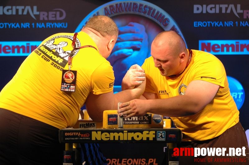 Nemiroff 2008 - Day 2 - Right hand # Siłowanie na ręce # Armwrestling # Armpower.net