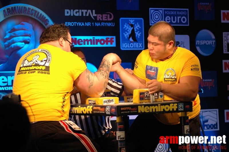 Nemiroff 2008 - Day 2 - Right hand # Armwrestling # Armpower.net