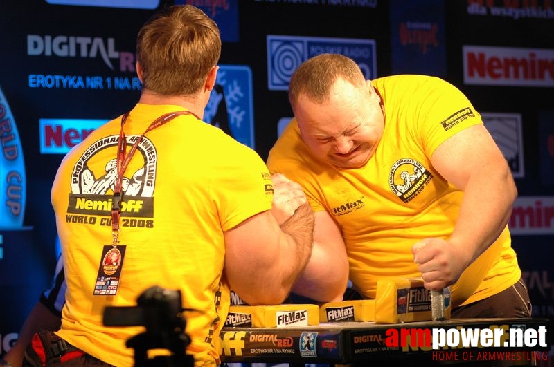 Nemiroff 2008 - Day 2 - Right hand # Armwrestling # Armpower.net