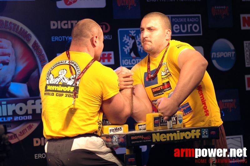 Nemiroff 2008 - Day 2 - Right hand # Armwrestling # Armpower.net