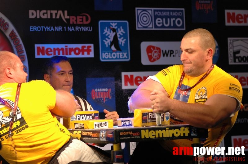 Nemiroff 2008 - Day 2 - Right hand # Armwrestling # Armpower.net