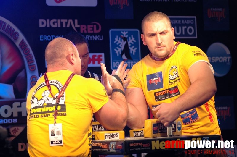 Nemiroff 2008 - Day 2 - Right hand # Siłowanie na ręce # Armwrestling # Armpower.net