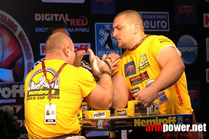 Nemiroff 2008 - Day 2 - Right hand # Armwrestling # Armpower.net