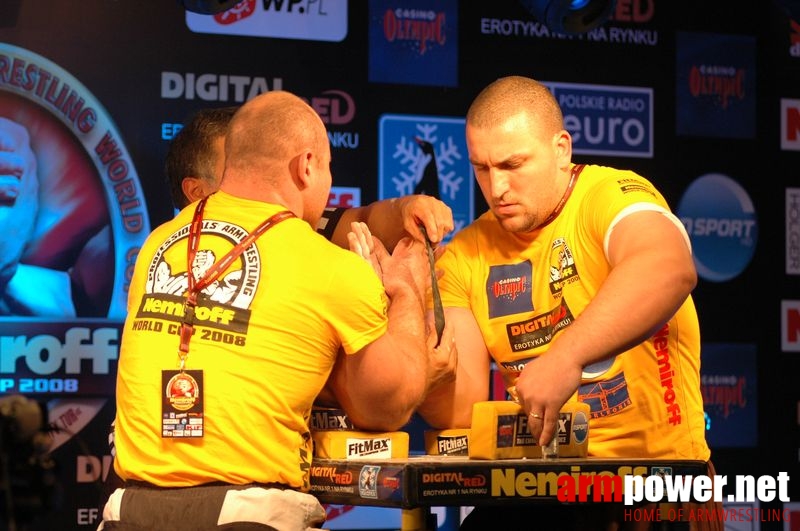 Nemiroff 2008 - Day 2 - Right hand # Siłowanie na ręce # Armwrestling # Armpower.net