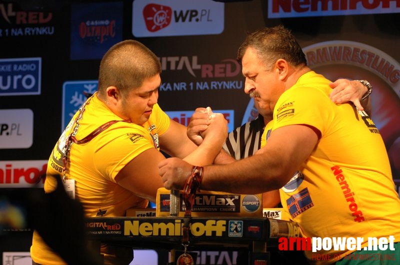 Nemiroff 2008 - Day 2 - Right hand # Siłowanie na ręce # Armwrestling # Armpower.net