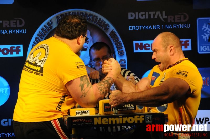 Nemiroff 2008 - Day 2 - Right hand # Armwrestling # Armpower.net