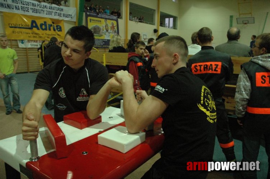 Debiuty 2009 # Siłowanie na ręce # Armwrestling # Armpower.net