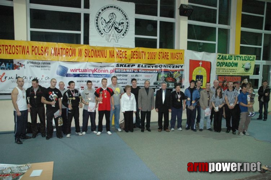 Debiuty 2009 # Siłowanie na ręce # Armwrestling # Armpower.net