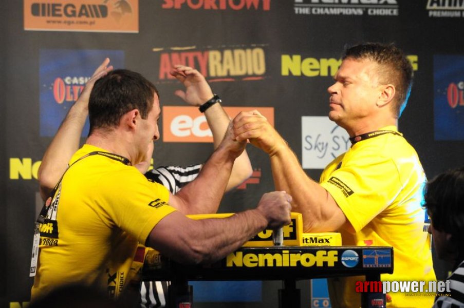 Nemiroff 2009 - Day 1 - Left hand # Siłowanie na ręce # Armwrestling # Armpower.net