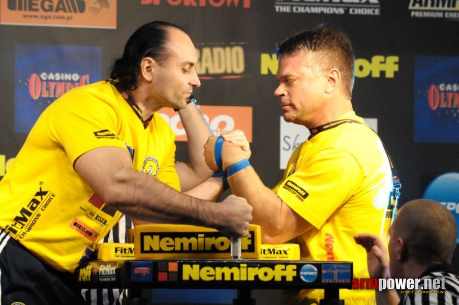 Nemiroff 2009 - Day 1 - Left hand # Siłowanie na ręce # Armwrestling # Armpower.net