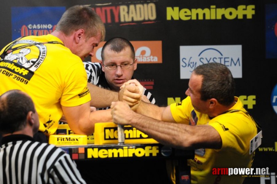 Nemiroff 2009 - Day 2 - Right hand # Siłowanie na ręce # Armwrestling # Armpower.net