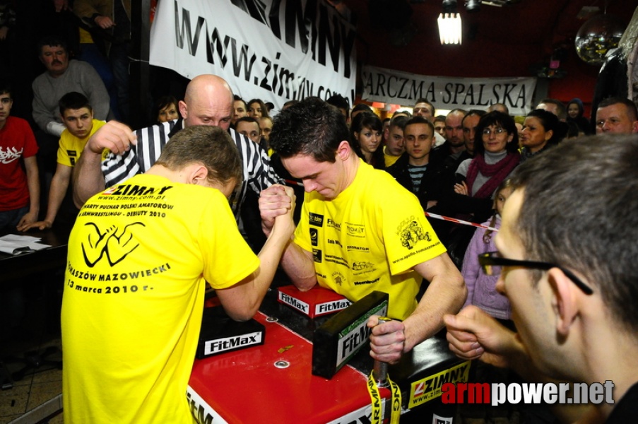 I Puchar Polski Amatorów - Debiuty 2010 # Siłowanie na ręce # Armwrestling # Armpower.net