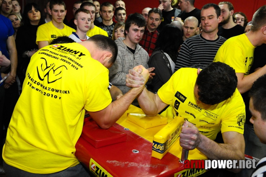 I Puchar Polski Amatorów - Debiuty 2010 # Siłowanie na ręce # Armwrestling # Armpower.net