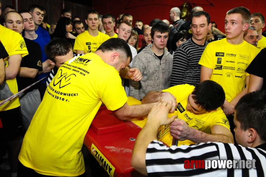 I Puchar Polski Amatorów - Debiuty 2010 # Armwrestling # Armpower.net