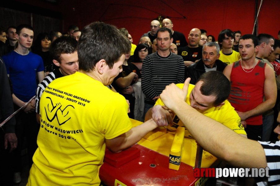 I Puchar Polski Amatorów - Debiuty 2010 # Armwrestling # Armpower.net