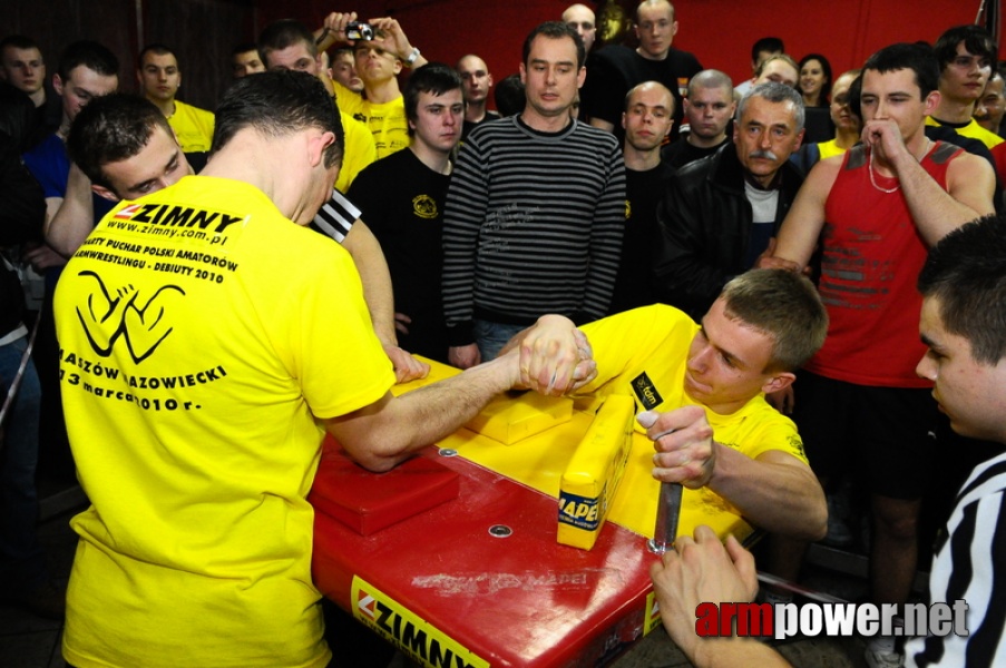 I Puchar Polski Amatorów - Debiuty 2010 # Siłowanie na ręce # Armwrestling # Armpower.net