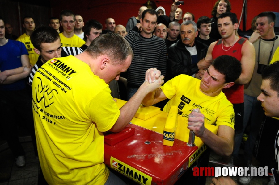 I Puchar Polski Amatorów - Debiuty 2010 # Siłowanie na ręce # Armwrestling # Armpower.net