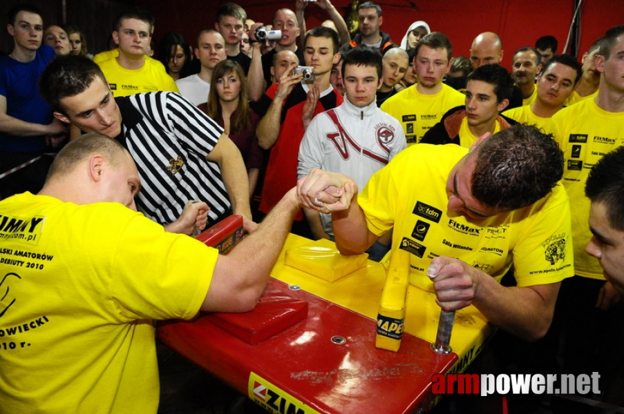 I Puchar Polski Amatorów - Debiuty 2010 # Armwrestling # Armpower.net