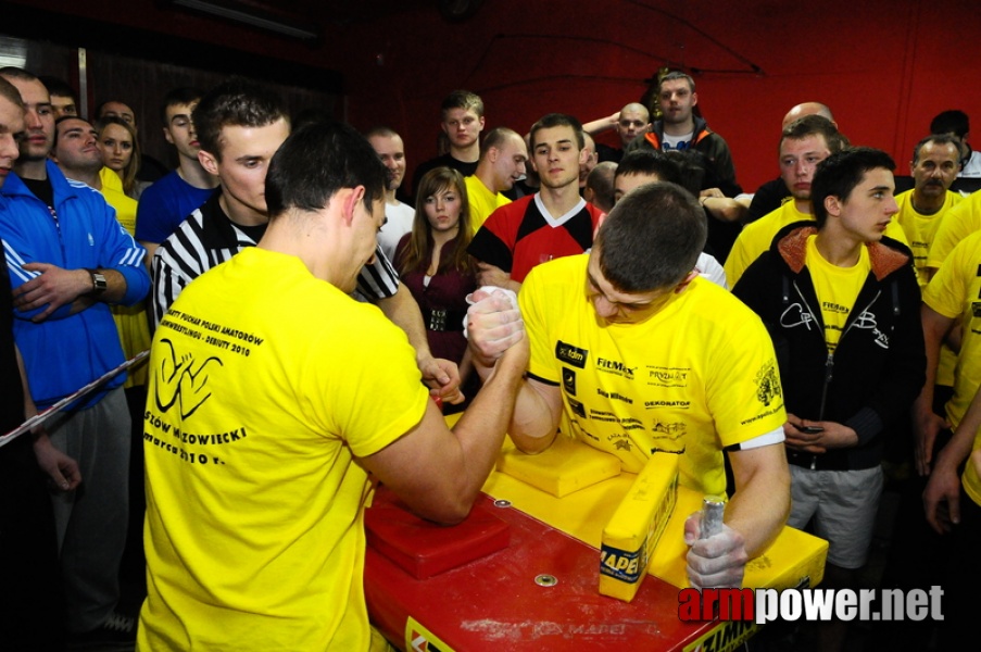 I Puchar Polski Amatorów - Debiuty 2010 # Armwrestling # Armpower.net