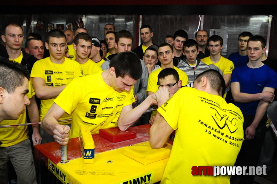 I Puchar Polski Amatorów - Debiuty 2010 # Armwrestling # Armpower.net