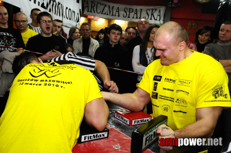 I Puchar Polski Amatorów - Debiuty 2010 # Armwrestling # Armpower.net