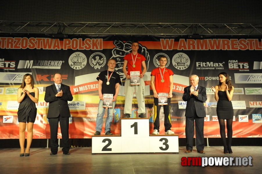 Mistrzostwa Polski 2011 - lewa reka # Siłowanie na ręce # Armwrestling # Armpower.net