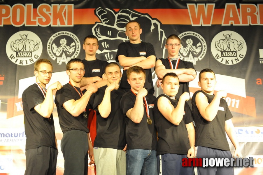 Mistrzostwa Polski 2011 - lewa reka # Siłowanie na ręce # Armwrestling # Armpower.net