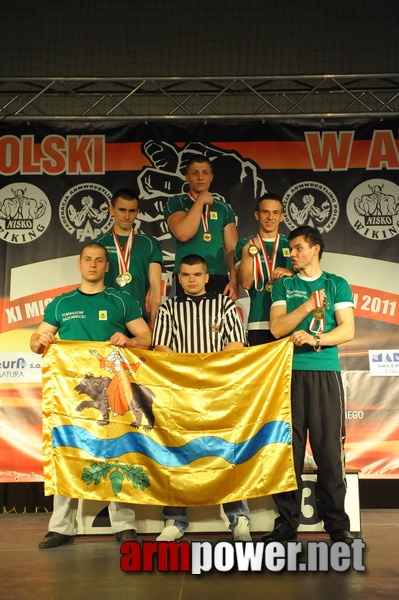 Mistrzostwa Polski 2011 - lewa reka # Siłowanie na ręce # Armwrestling # Armpower.net