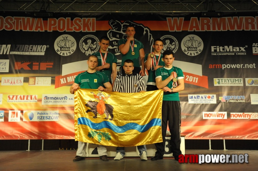 Mistrzostwa Polski 2011 - lewa reka # Armwrestling # Armpower.net