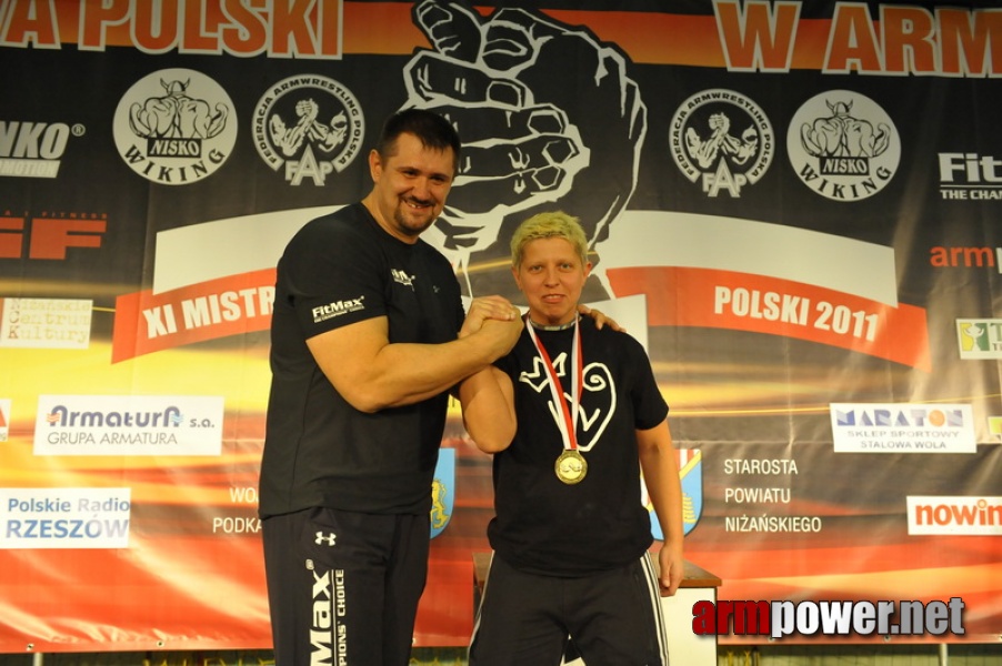 Mistrzostwa Polski 2011 - lewa reka # Armwrestling # Armpower.net