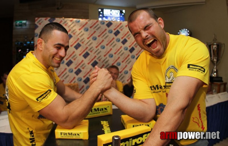 Nemiroff  2011 - Press Conference # Siłowanie na ręce # Armwrestling # Armpower.net