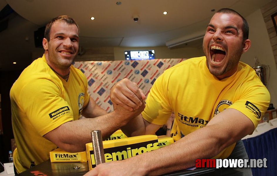 Nemiroff  2011 - Press Conference # Siłowanie na ręce # Armwrestling # Armpower.net