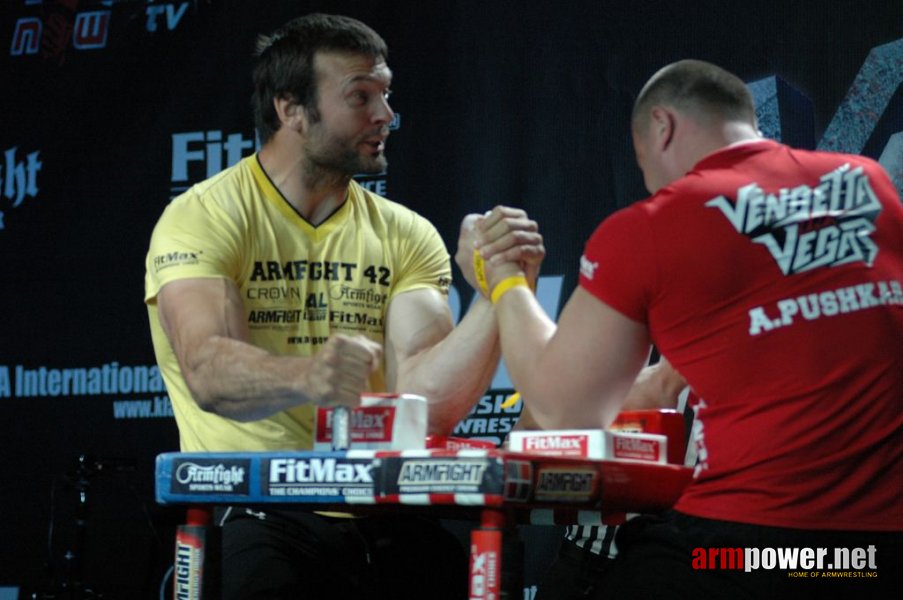 Armfight #42 - Vendetta in Vegas # Siłowanie na ręce # Armwrestling # Armpower.net