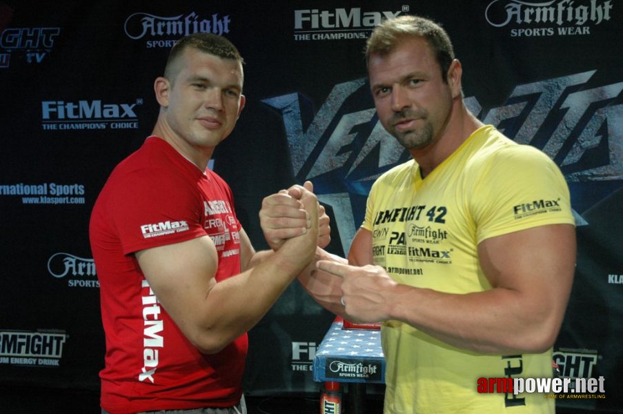 Armfight #42 - Vendetta in Vegas # Siłowanie na ręce # Armwrestling # Armpower.net