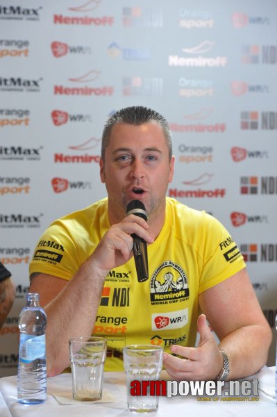 Nemiroff 2012 - Press Conference # Armwrestling # Armpower.net