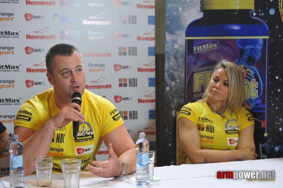 Nemiroff 2012 - Press Conference # Armwrestling # Armpower.net