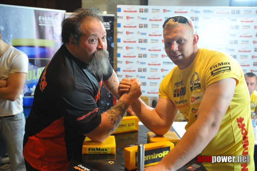 Nemiroff 2012 - Press Conference # Siłowanie na ręce # Armwrestling # Armpower.net