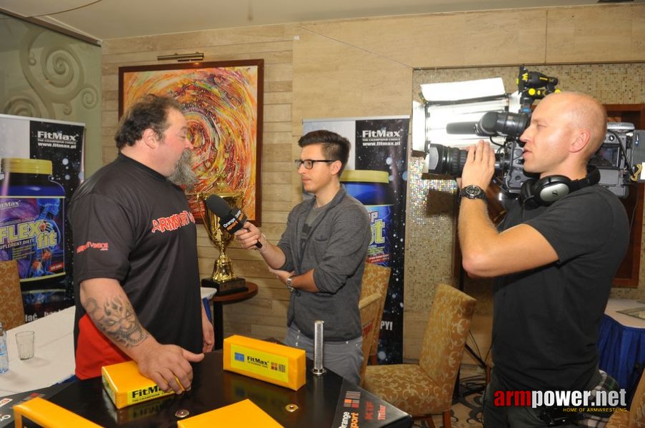 Nemiroff 2012 - Press Conference # Armwrestling # Armpower.net