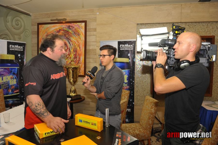 Nemiroff 2012 - Press Conference # Armwrestling # Armpower.net